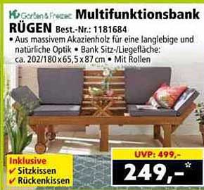 Multifunktionsbank RÜGEN