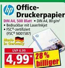 Office-Druckerpapier