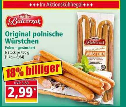 Original polnische Würstchen