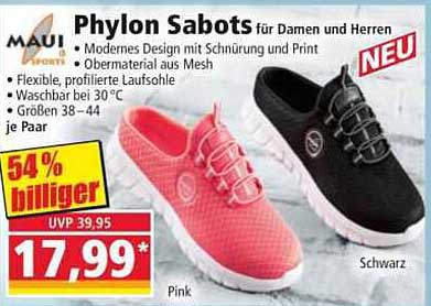 Phylon Sabots für Damen und Herren