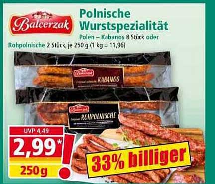 Polnische Wurstspezialität