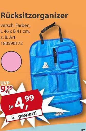 Rücksitzorganizer