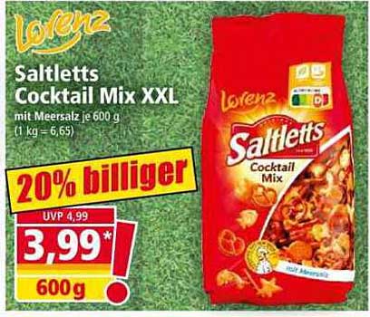 Saltletts Cocktail Mix XXL