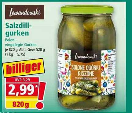 Salzdill-gurken