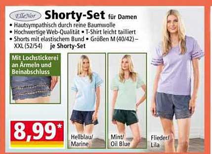 Shorty-Set für Damen