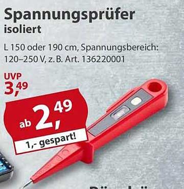 Spannungsprüfer isloliert