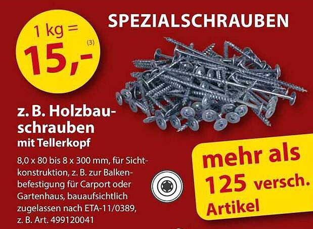 SPEZIALSCHRAUBEN