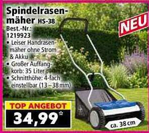 Spindelrasenmäher HS-38