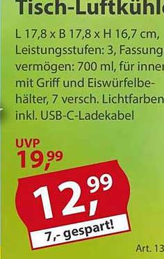 Tisch-Luftkühler
