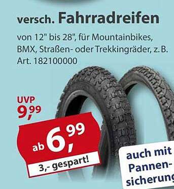 versch. Fahrradreifen