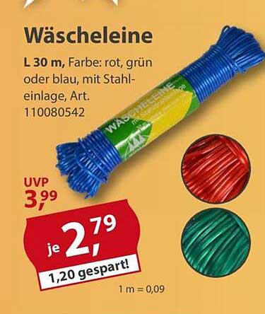 Wäscheleine