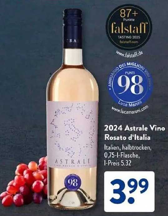 2024 Astrale Vino Rosato d'Italia