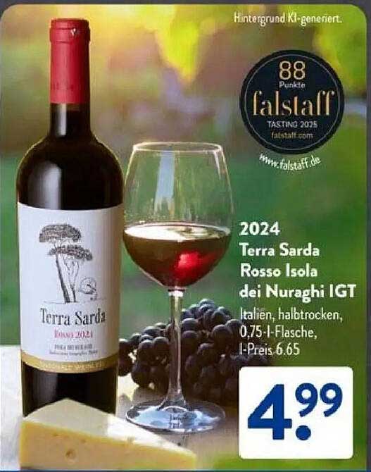 2024 Terra Sarda Rosso Isola dei Nuraghi IGT