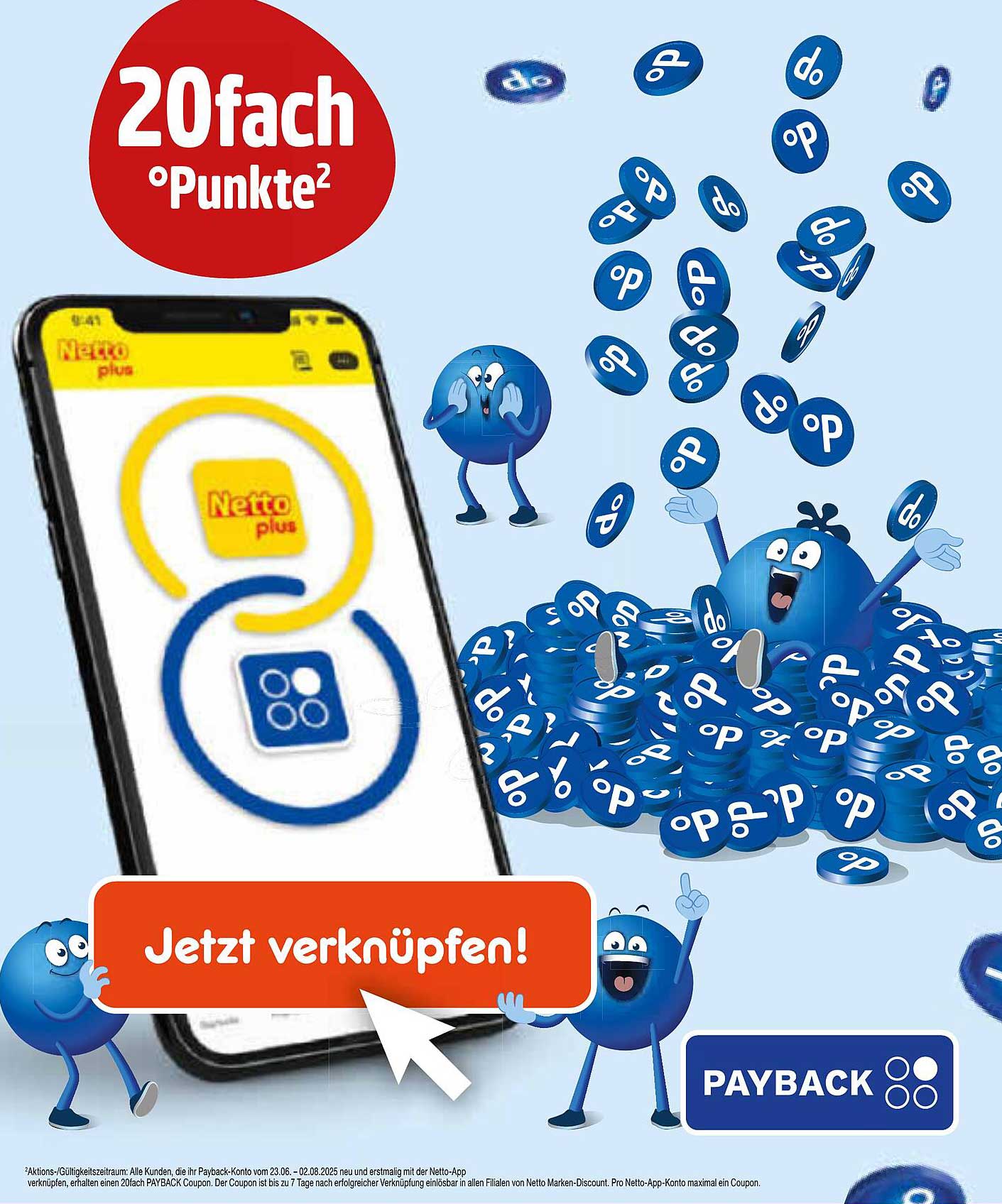 20fach Punkte bei Netto Marken-Discount