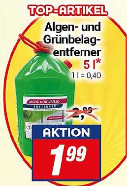 Algen- und Grünbelag-Entferner 5 l