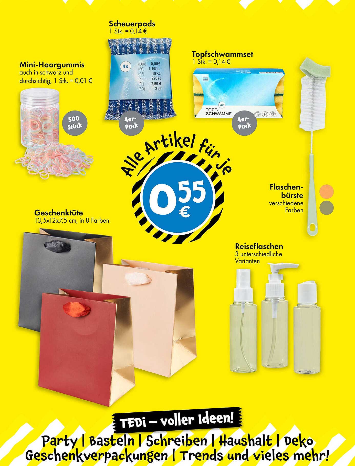 Alle Artikel für je 0,55 €