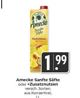 Amecke Sanfte Säfte oder +Zusatznutzen 1l