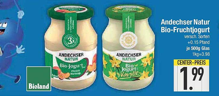 Andechser Natur Bio-Fruchtjogurt - vielseitiger Genuss