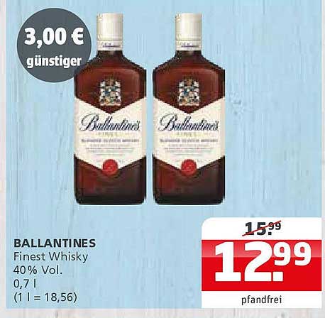 BALLANTINES Finest Whisky 0,7 l
