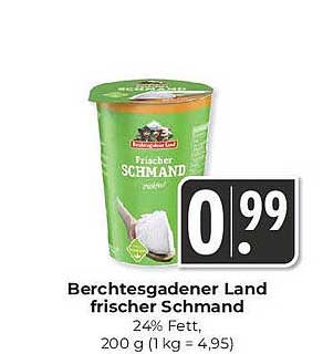 Berchtesgadener Land frischer Schmand 200 g