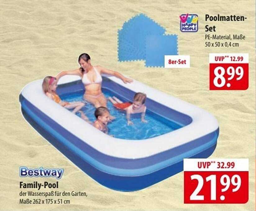 Bestway Family-Pool – der Wasserspaß für den Garten