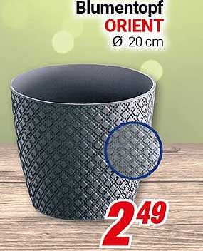 Blumentopf ORIENT Ø 20 cm