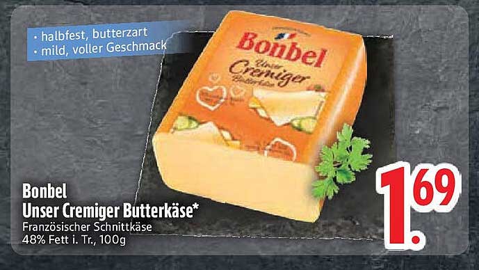 Bonbel Unser Cremiger Butterkäse*