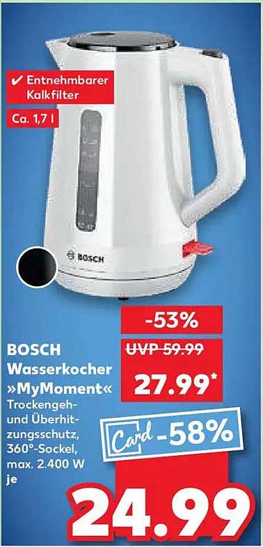 BOSCH Wasserkocher »MyMoment«