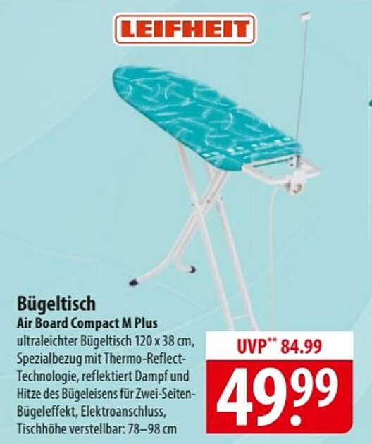 Bügeltisch Air Board Compact M Plus