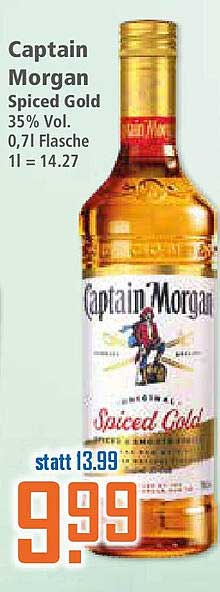 Captain Morgan Spiced Gold 0,7l