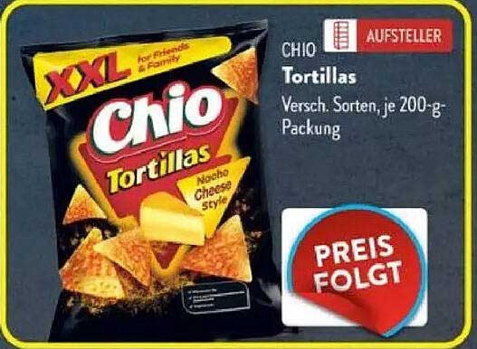 CHIO Tortillas - Verschiedene Sorten, je 200-g-Packung