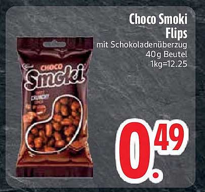 Choco Smoki Flips 40g mit Schokoladenüberzug