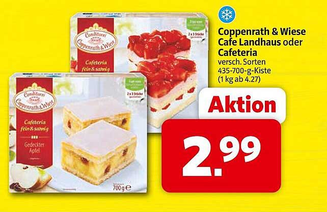 Coppenrath & Wiese Cafe Landhaus oder Cafeteria, 700 g