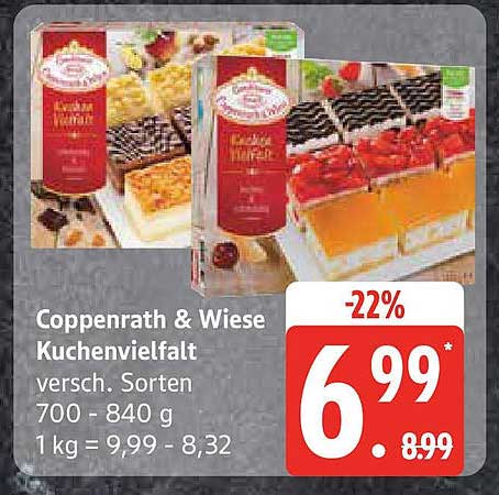 Coppenrath & Wiese Kuchenvielfalt 700-840 g