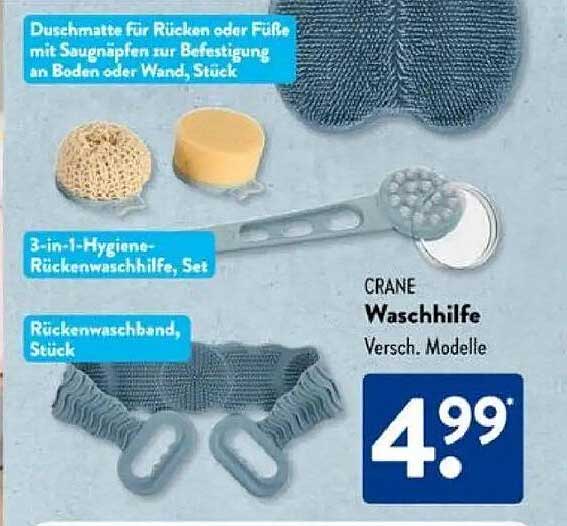 CRANE Waschhilfe - Verschiedene Modelle