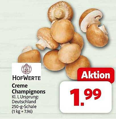 Creme Champignons 250-g-Schale