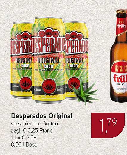 Desperados Original – Erfrischendes Bier mit einem Hauch von Mexiko