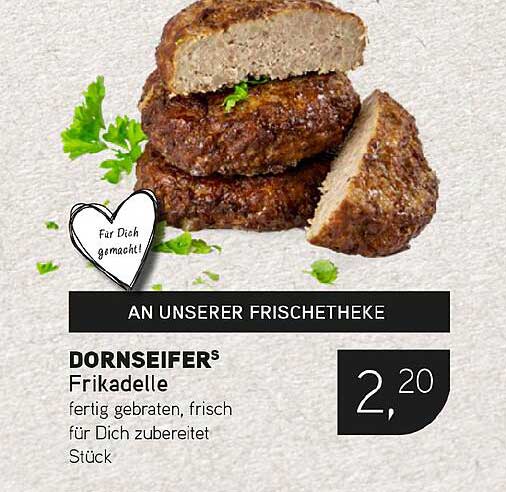 Dornseifer Frikadelle - fertig gebraten, frisch für Dich zubereitet