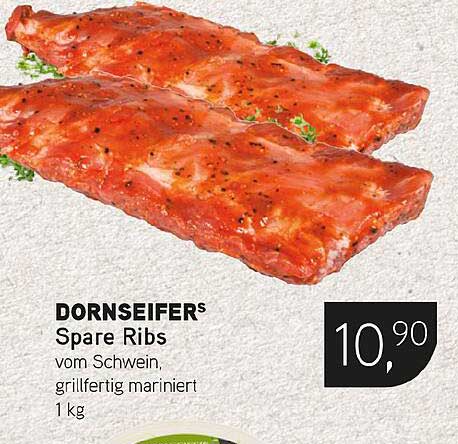 DORNSEIFER® Spare Ribs vom Schwein, grillfertig mariniert 1 kg