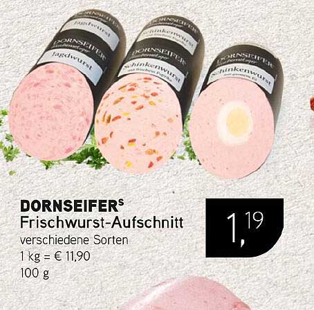 DORNSEIFERS Frischwurst-Aufschnitt - verschiedene Sorten