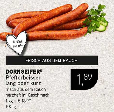 DORNSEIFERS® Pfefferbeisser lang oder kurz