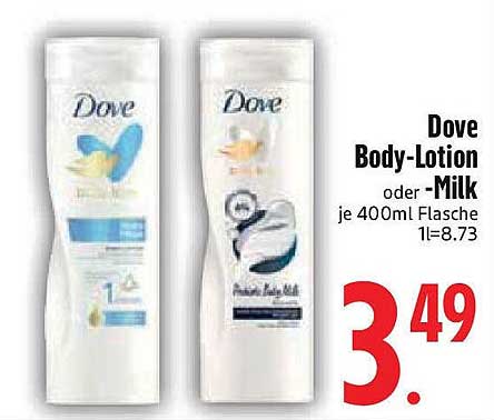Dove Body-Lotion - Milk 400ml