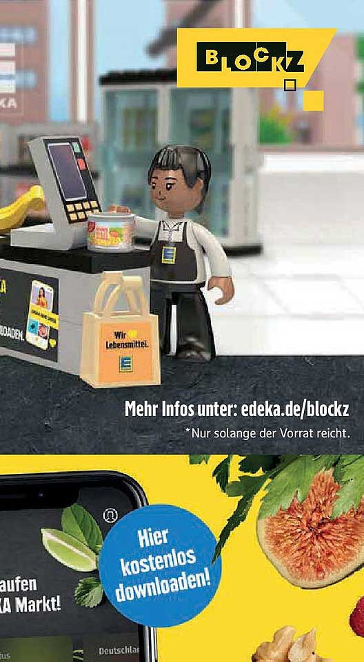 E-Center: Blockhaus Spielzeug Rabattaktion