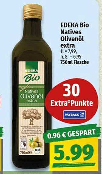 EDEKA Bio Natives Olivenöl extra 750ml