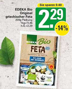 EDEKA Bio Original griechischer Feta 200g