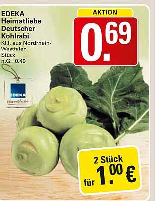 EDEKA Heimatliebe Deutscher Kohlrabi