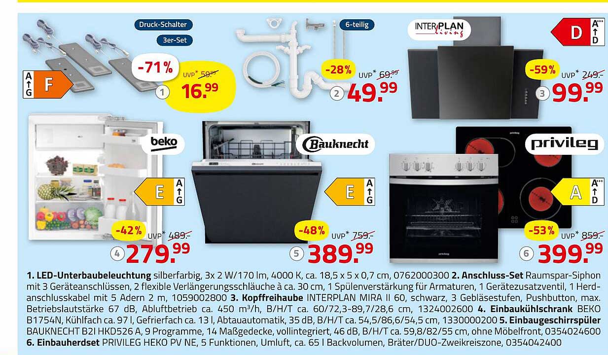 Einbaukühlschrank BEKO B21 HKD 526 A+