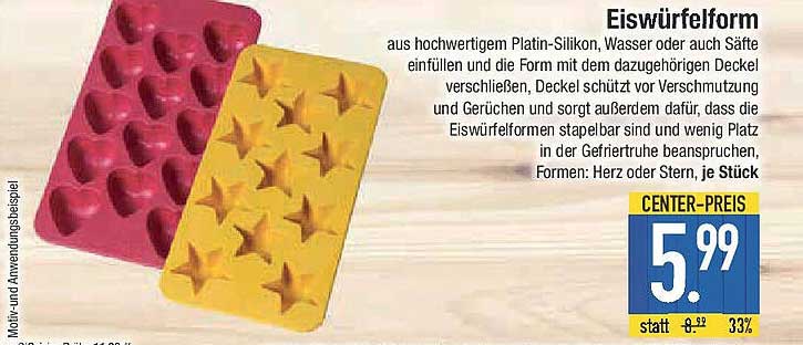 Eiswürfelform