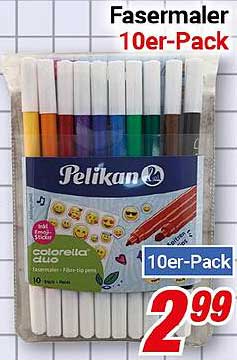 Faser-Maler 10er-Pack von Pelikan