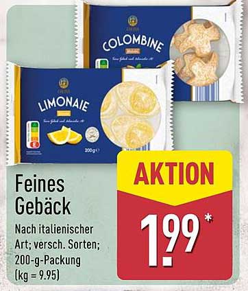 Feines Gebäck nach italienischer Art - 200-g-Packung